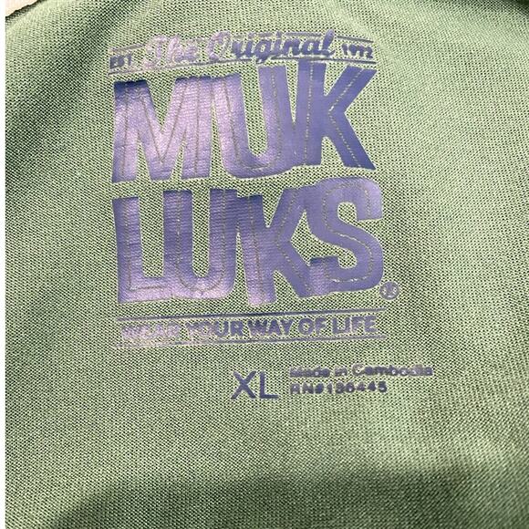 Muk Luks Green Cloud Knit Cap Sleeve Maxi Dress - Size XL (EUC) - Picture 4 of 4